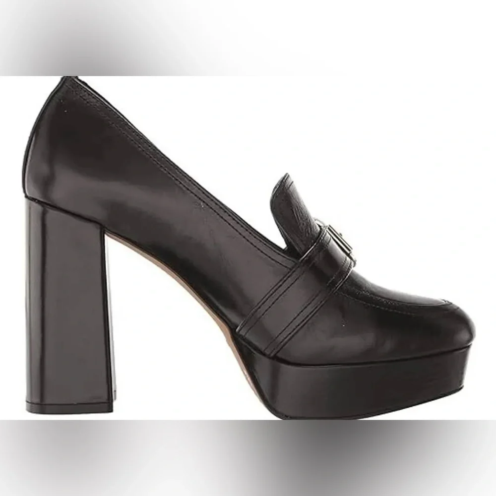 Vince Camuto Women's Grinilia Platform Loafer Clog, Black Size 8M